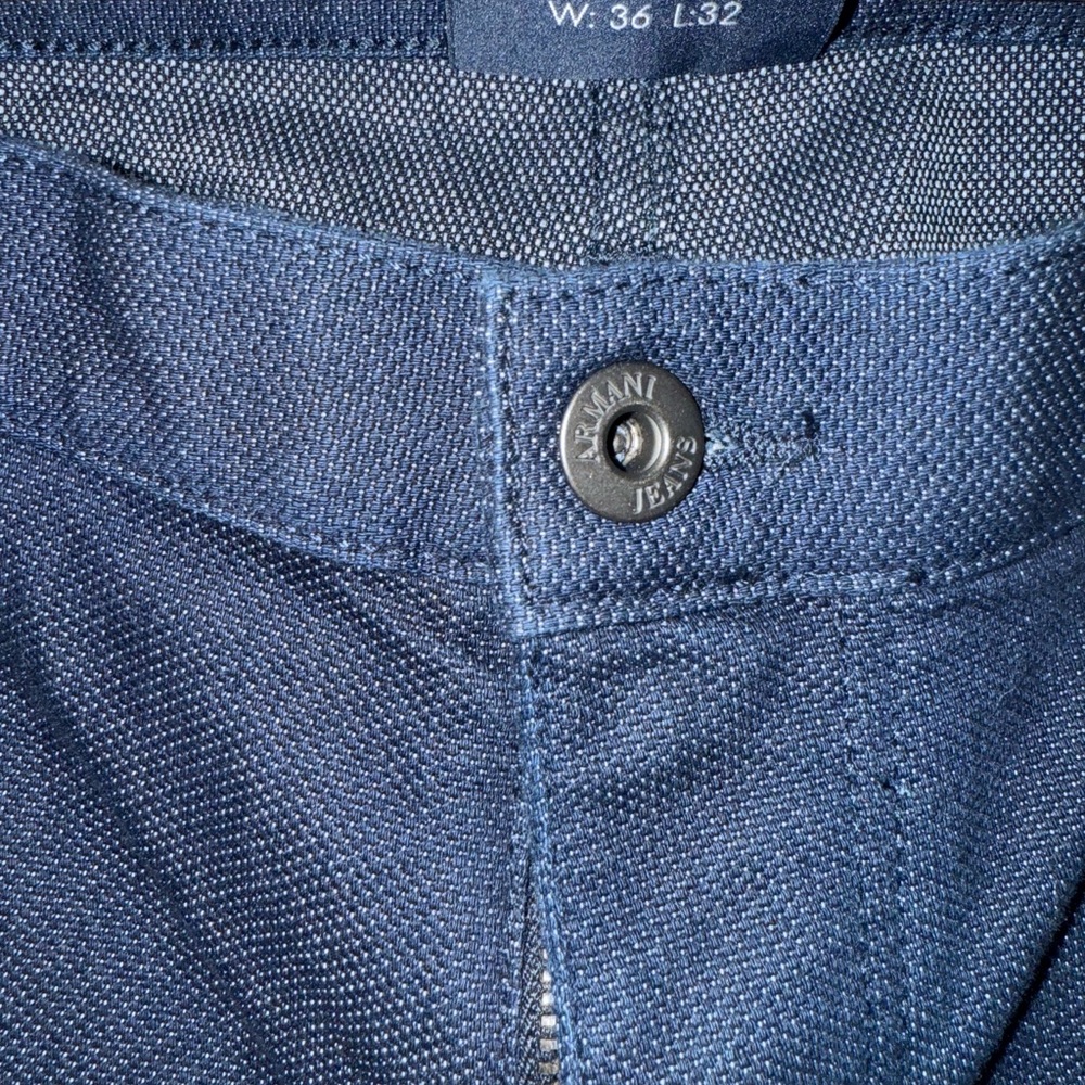 Armani Jeans Navy Trousers